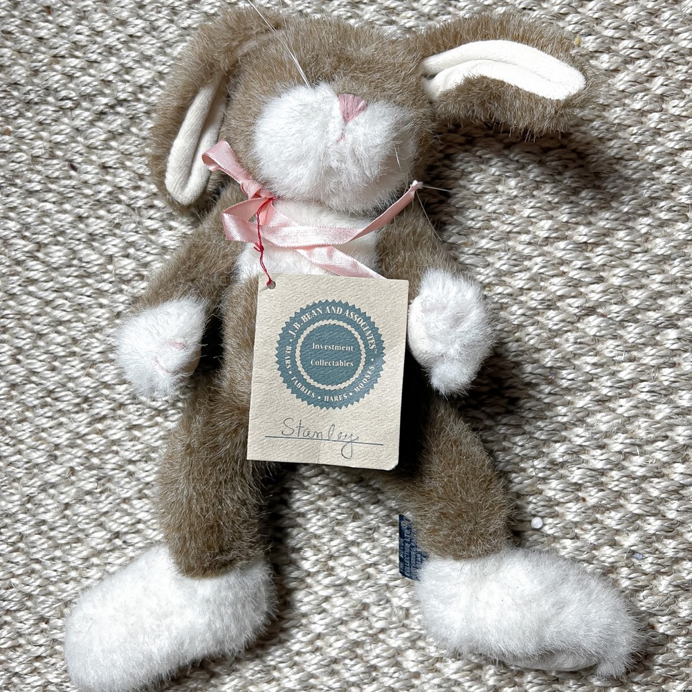 Vintage JB Bean and Associates stanley hare new with tag